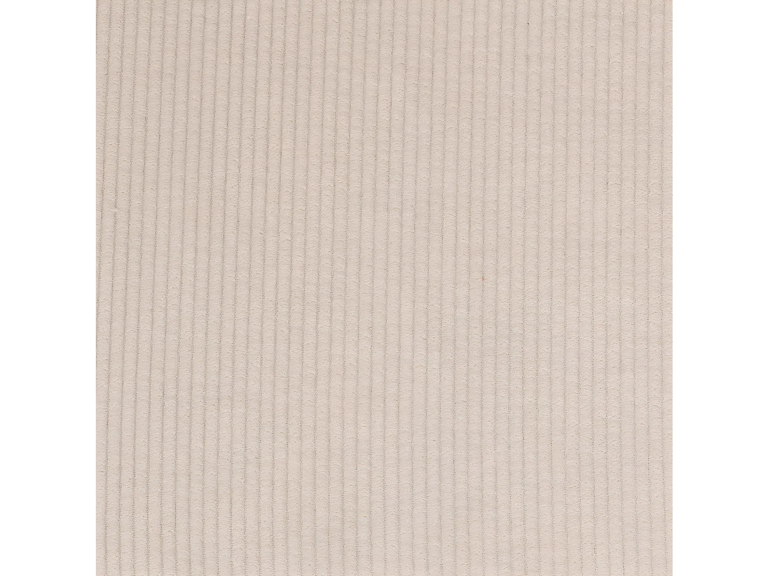 Chaise de table en Velours côtelé Beige et pieds en métal effet bois