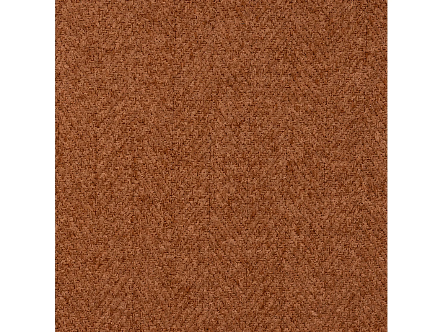 Fauteuil en Bois et Tissu chevron Ambre