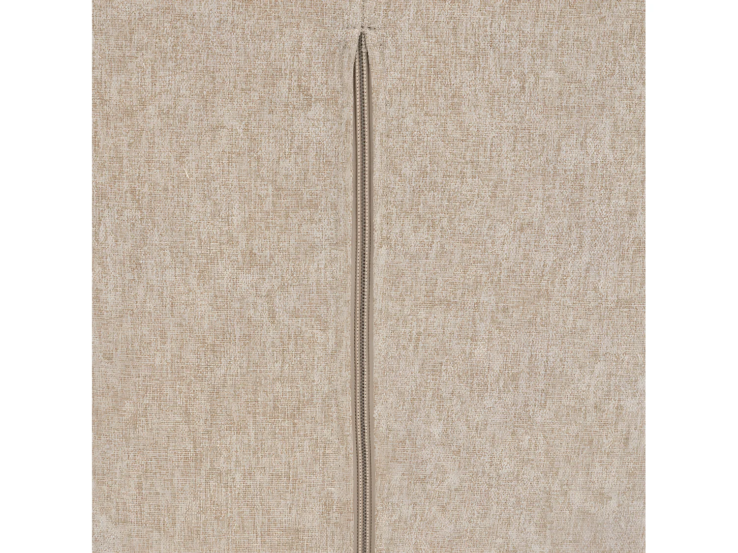 Fauteuil chauffeuse tissu chiné Beige