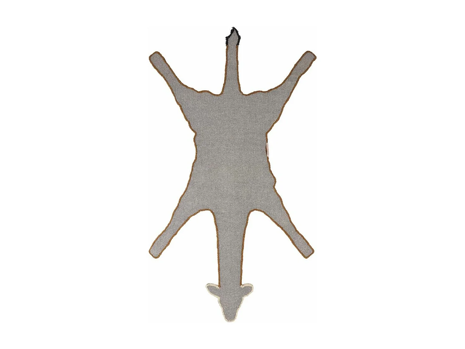 Grande tappeto di lana Giraffa