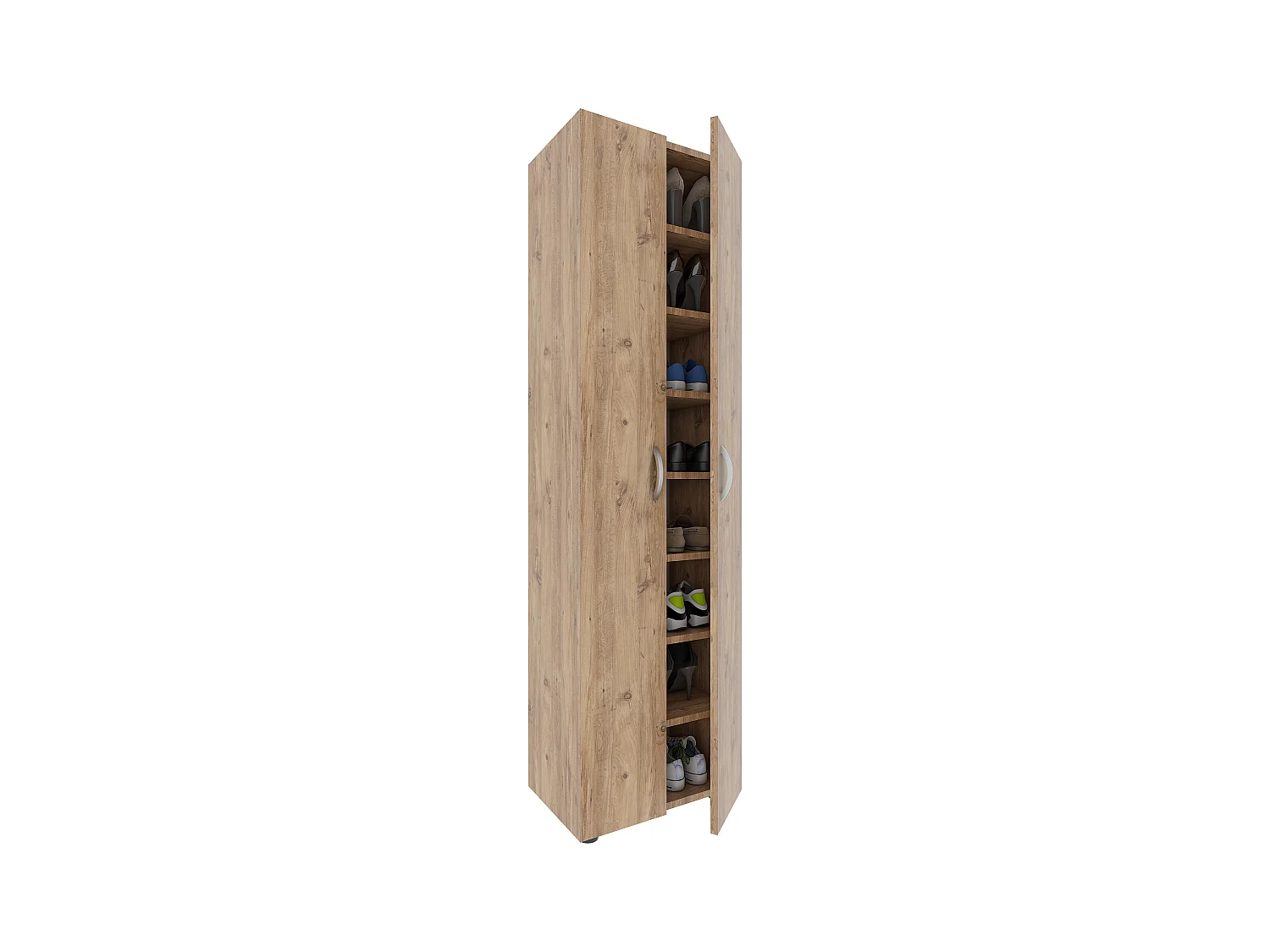 XXL Holz Großer Schuhschrank Schuhkommode Ulas 8