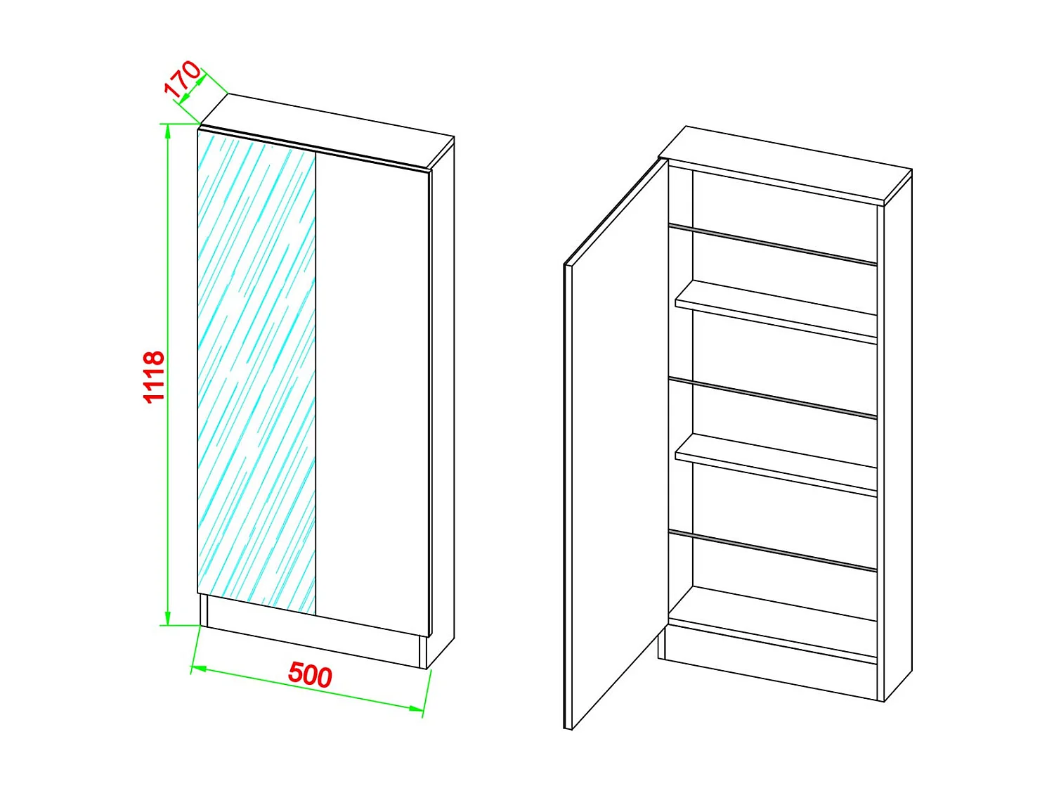 Scarpiera Scarpiera Fulisa L Specchio