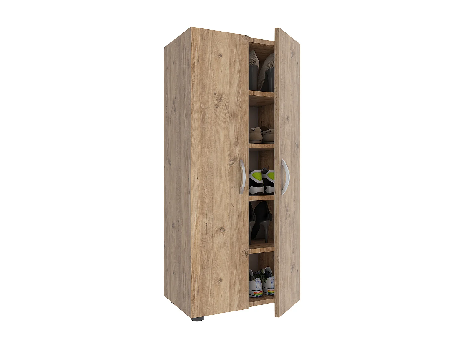 XL Holz Großer Schuhschrank Schuhkommode Ulas 5