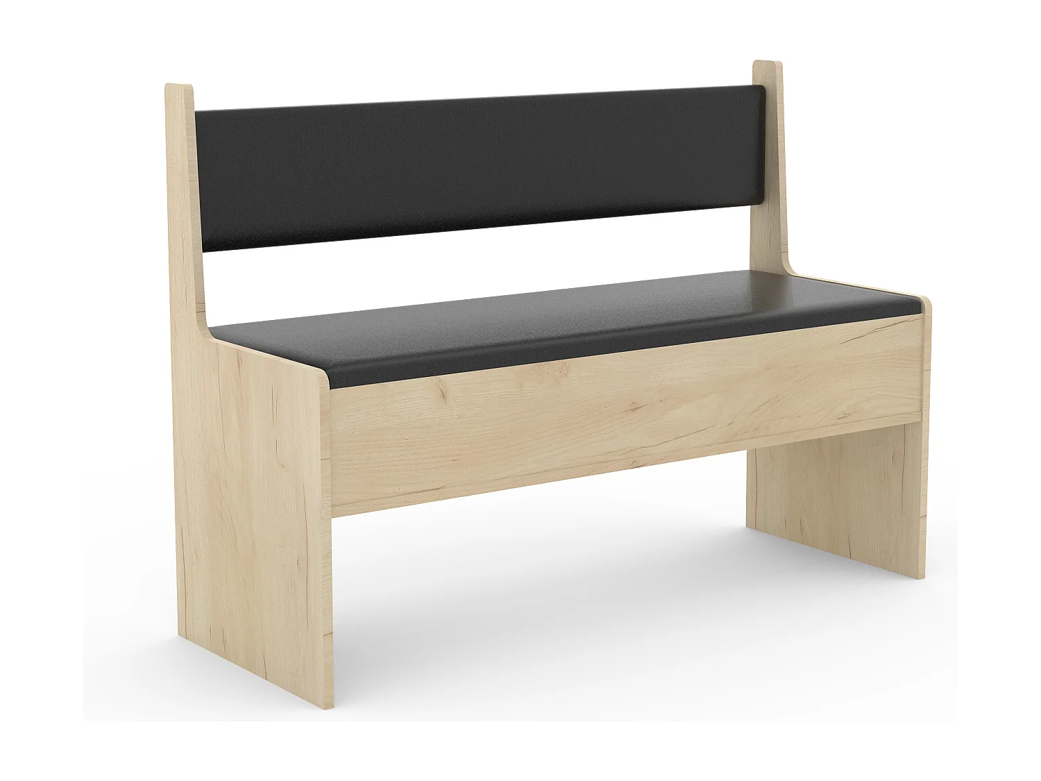 Ławka stołowa narożna z drewna Esal 110 cm