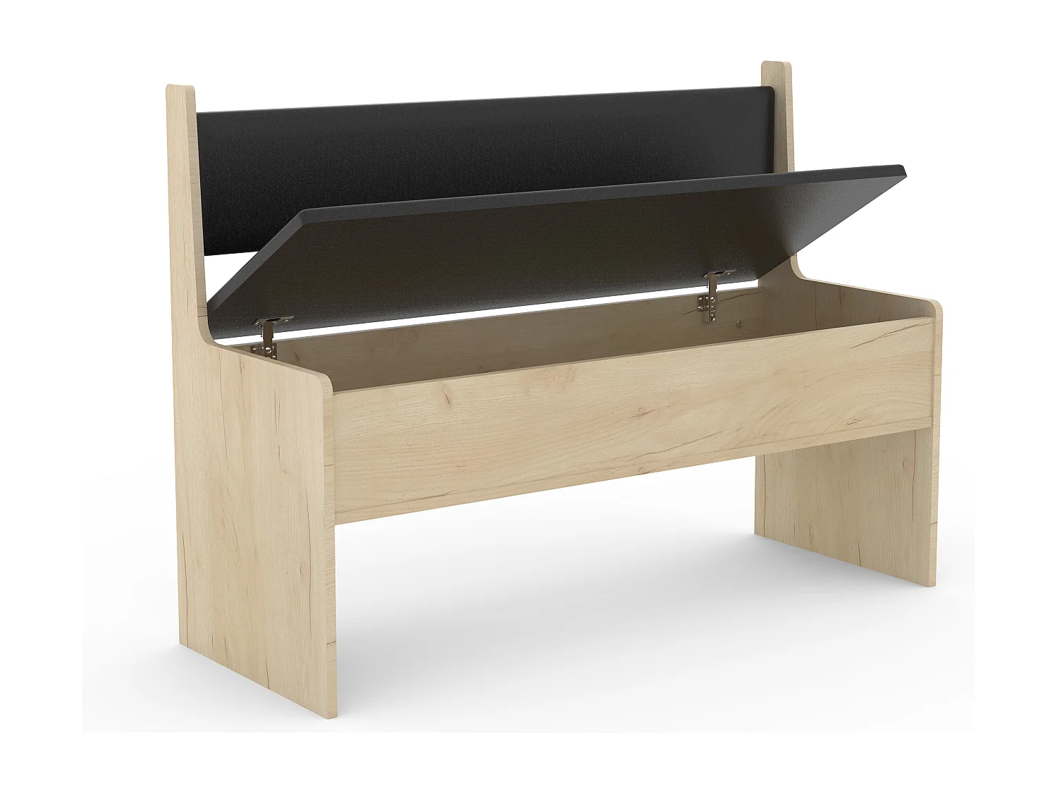 Ławka stołowa narożna z drewna Esal 110 cm
