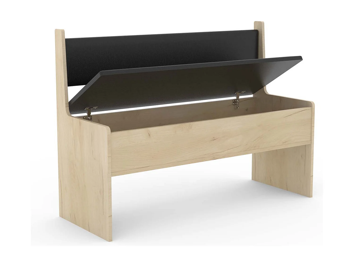 Ławka stołowa narożna z drewna Esal 110 cm