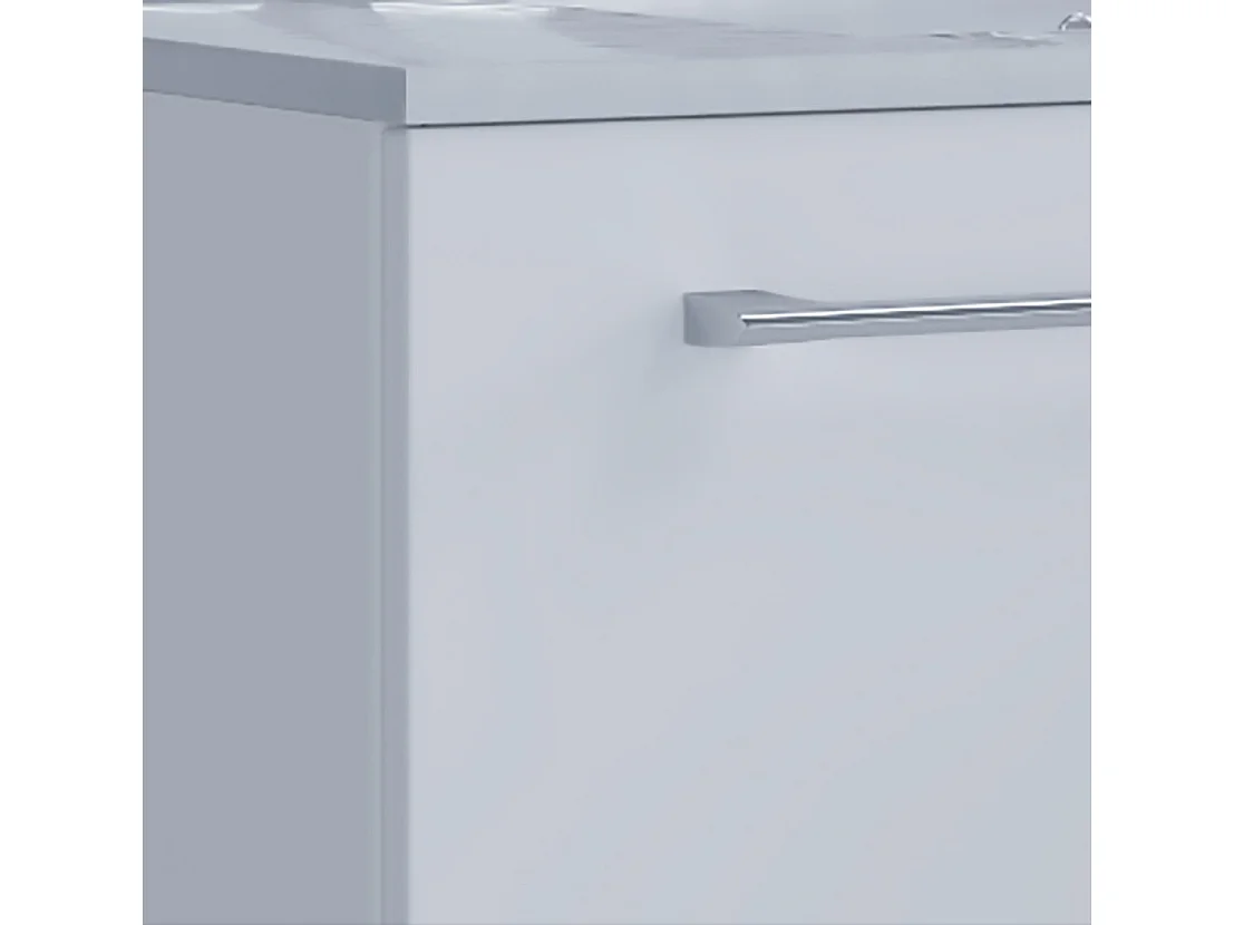 Bathroom furniture washbasin Badinos White H. 86 x W. 60 x D. 46 cm