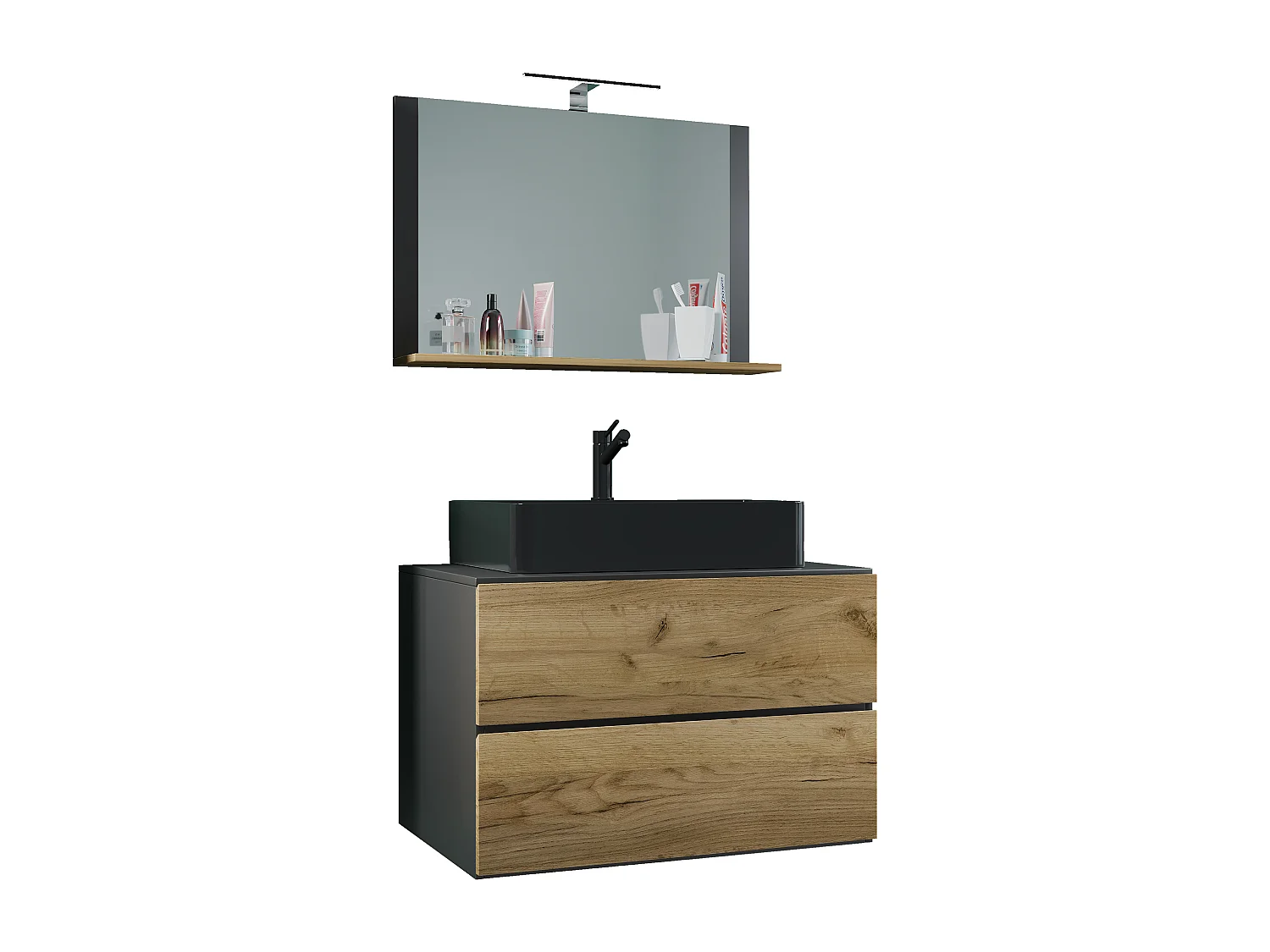 Gruppo lavabo 3 pezzi Lavabo Lendas M