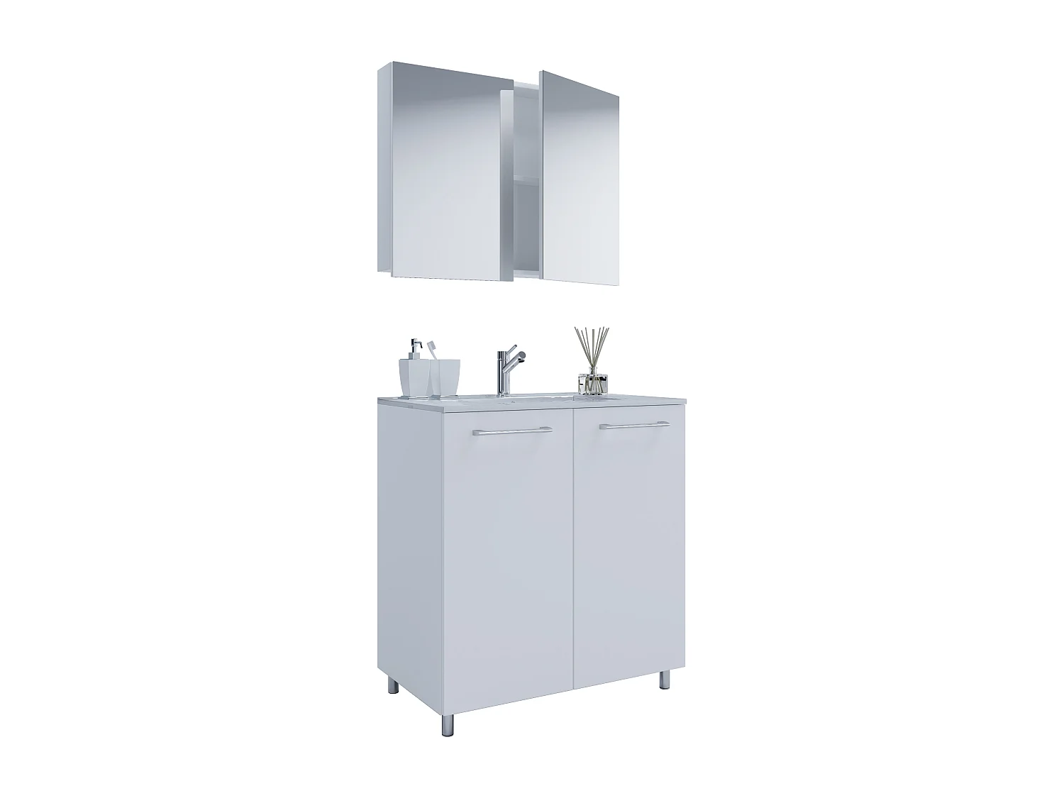3 pz. lavabo da bagno Badinos SC