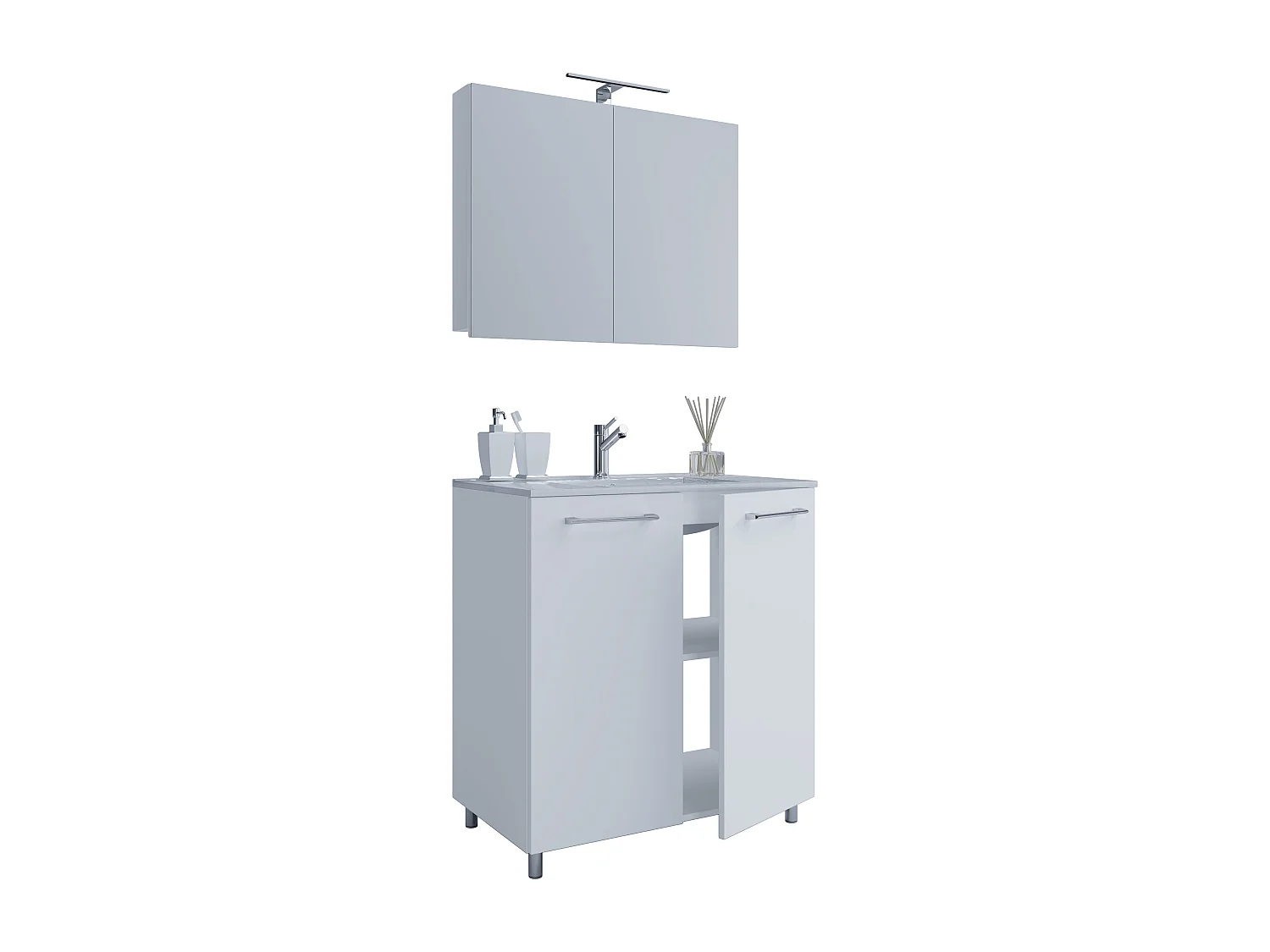 3 pz. lavabo da bagno Badinos SC