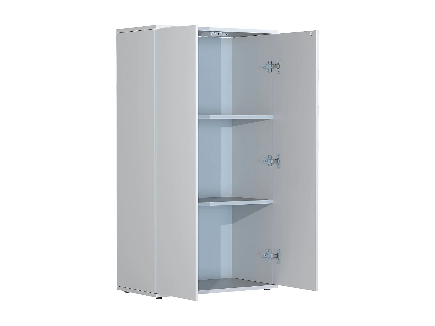 Chest of drawers & sideboards Dalosa White H. 108 x W. 60 x D. 32 cm