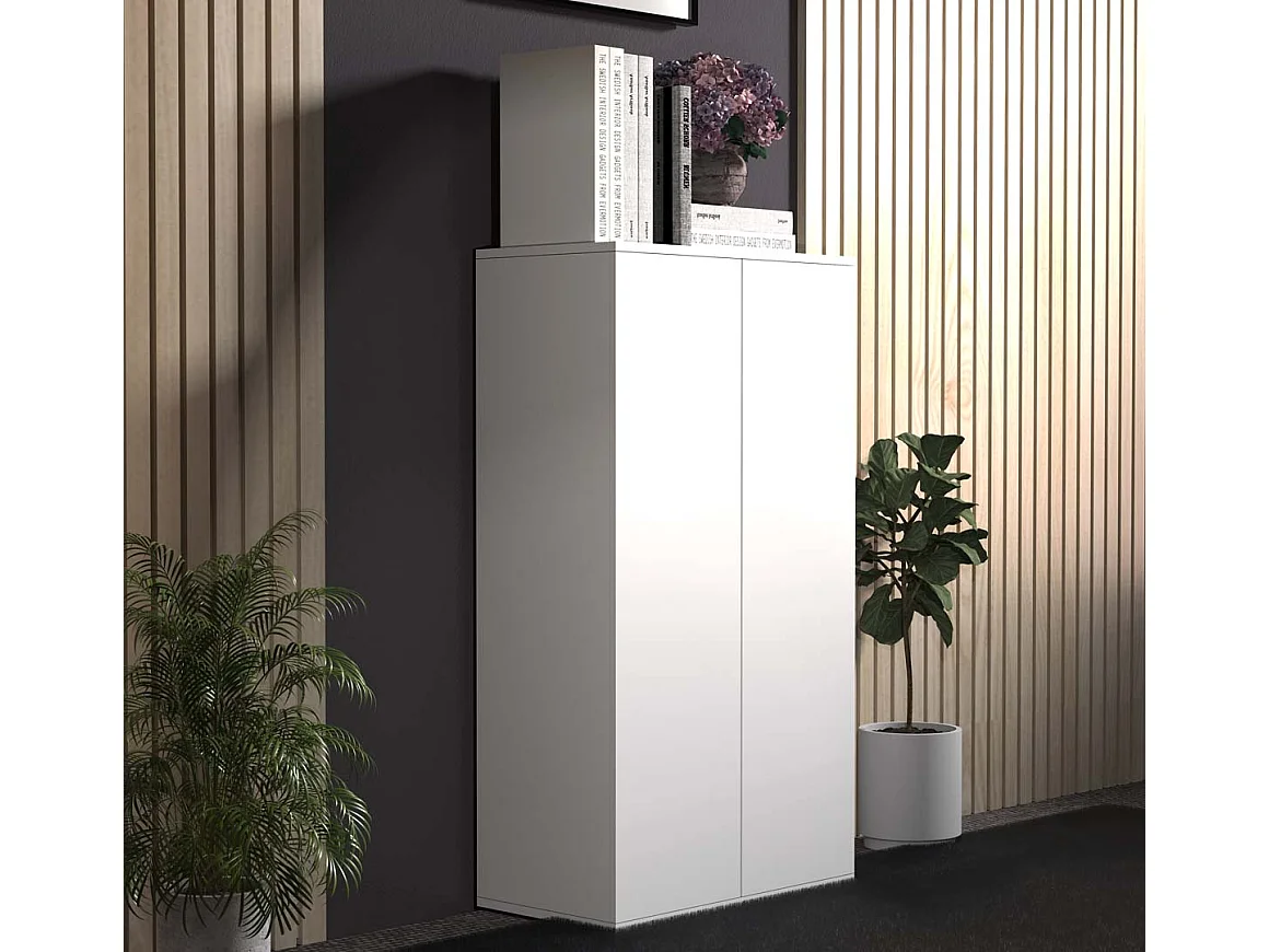 Dalosa3 buffet 2 portes blanc.