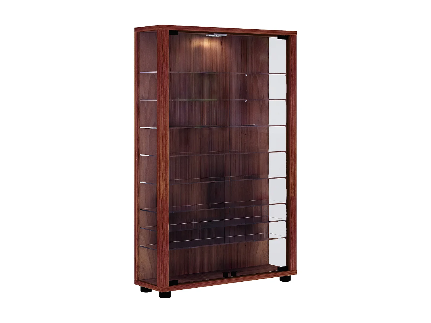 Armário em pé Lumo Nozes A. 90 x L. 59 x P. 18 cm