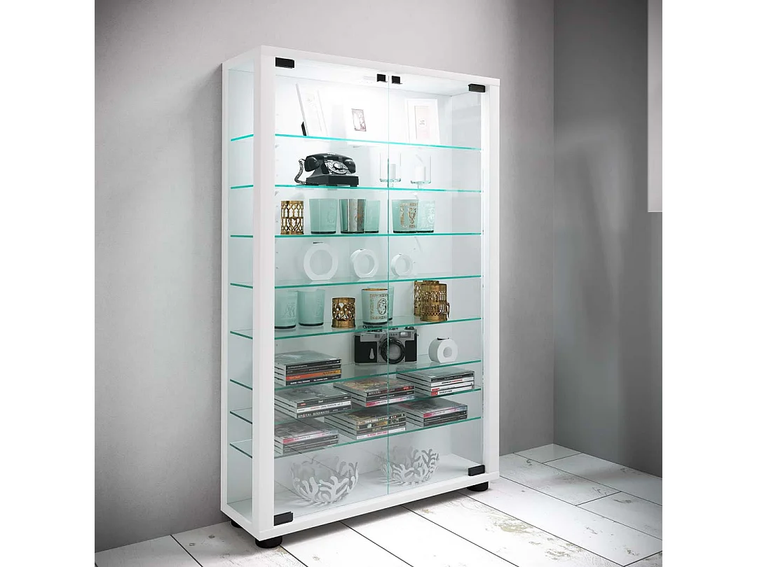 Standing cabinet Lumo White H. 90 x W. 59 x D. 18 cm