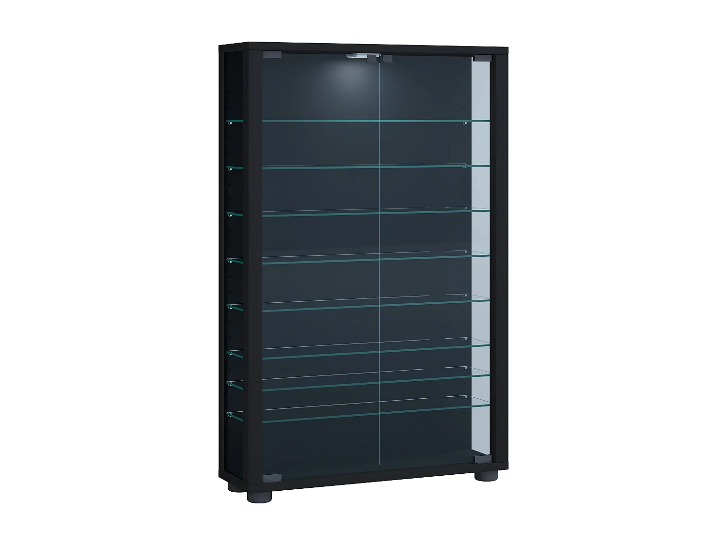 Standing cabinet Lumo Black H. 90 x W. 59 x D. 18 cm