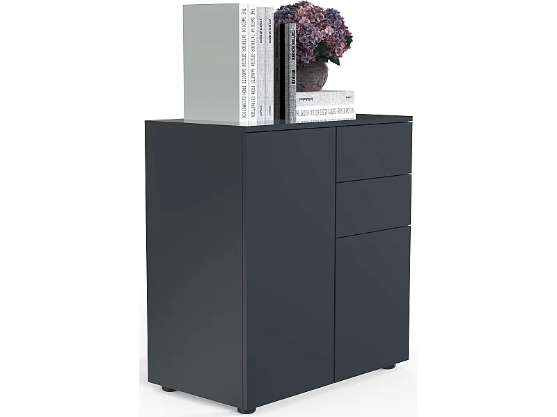 Commode Sideboard Dalosa 4 tiroirs