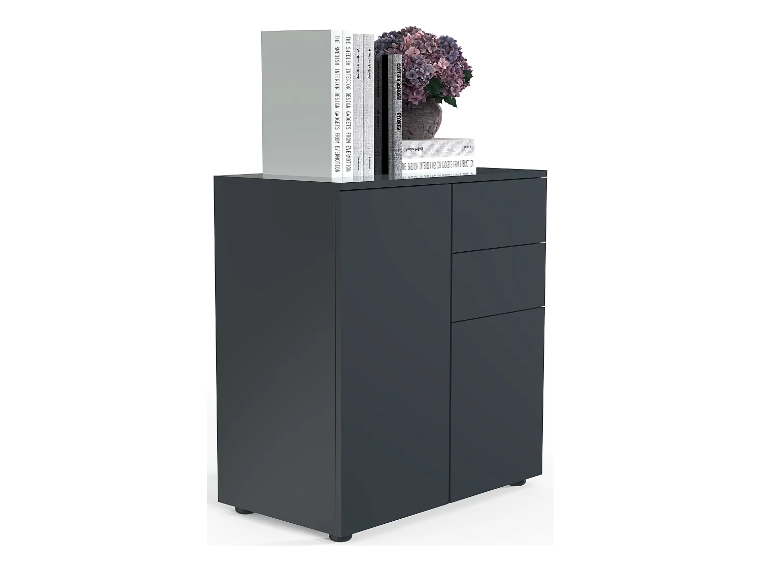 Commode Sideboard Dalosa 4 tiroirs