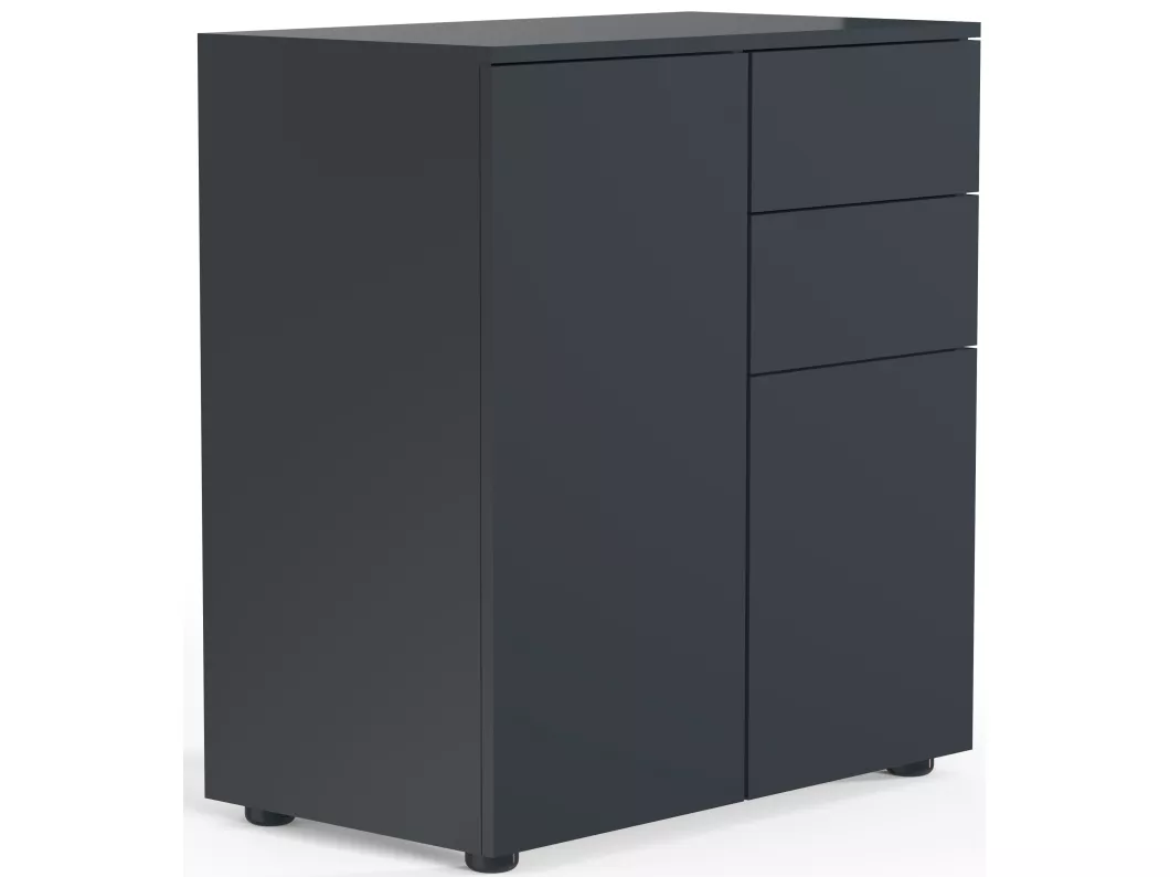 Kauf Unique Dalosa4 Sideboard 2 Türen 2 Schubladen anthrazit