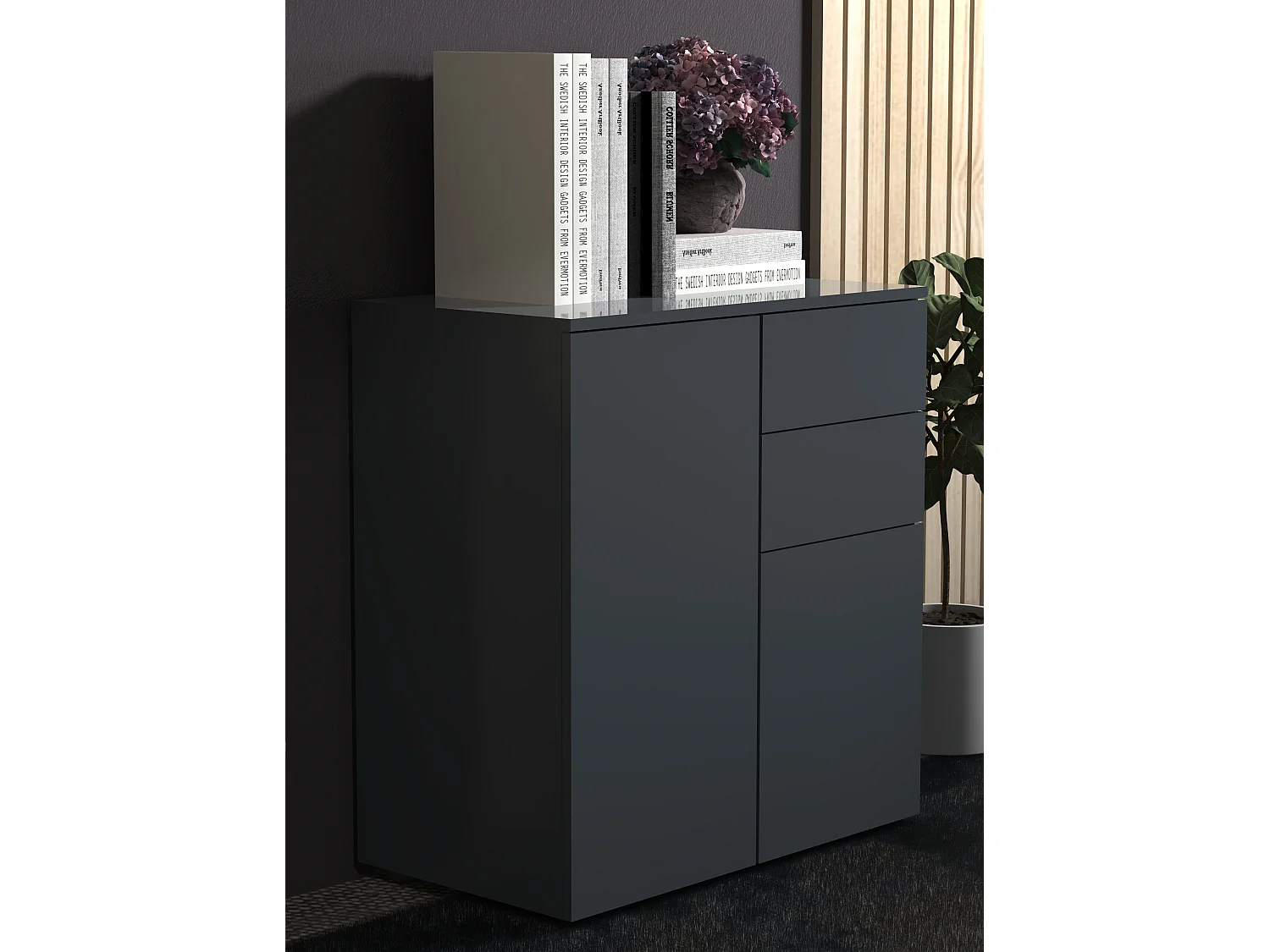 Komoda Kredens Dalosa 4 szuflady