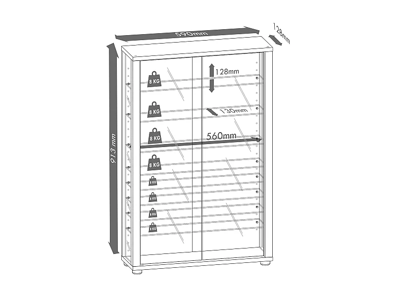 Standing cabinet Lumo Nuts 0