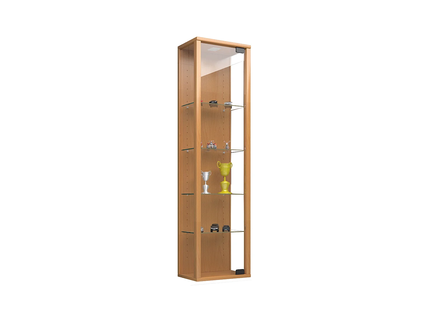 Wall display cabinet Stano Book H. 115 x W. 33 x D. 18 cm