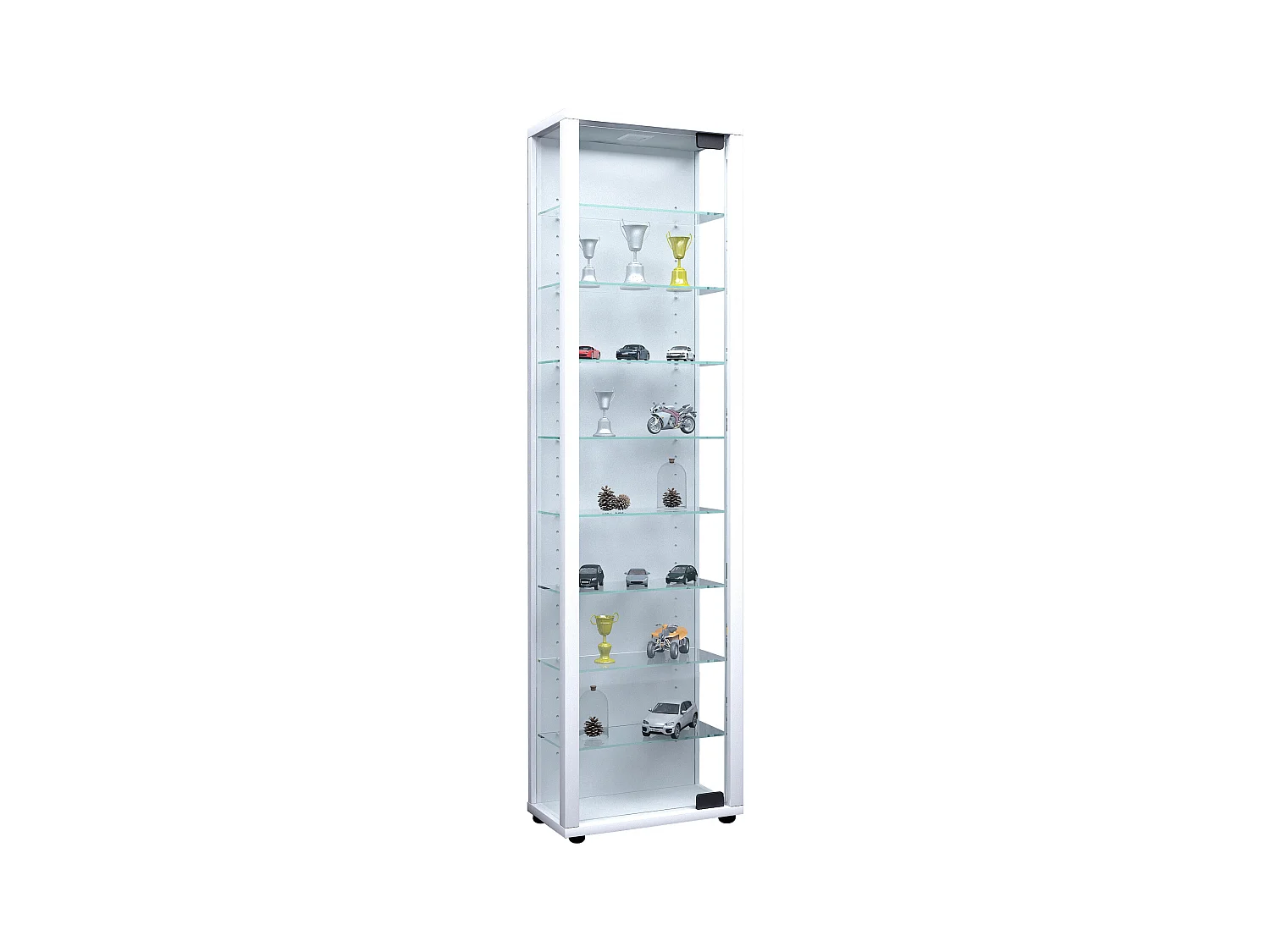 Houten Glas Stand Showcase Edana Maxi