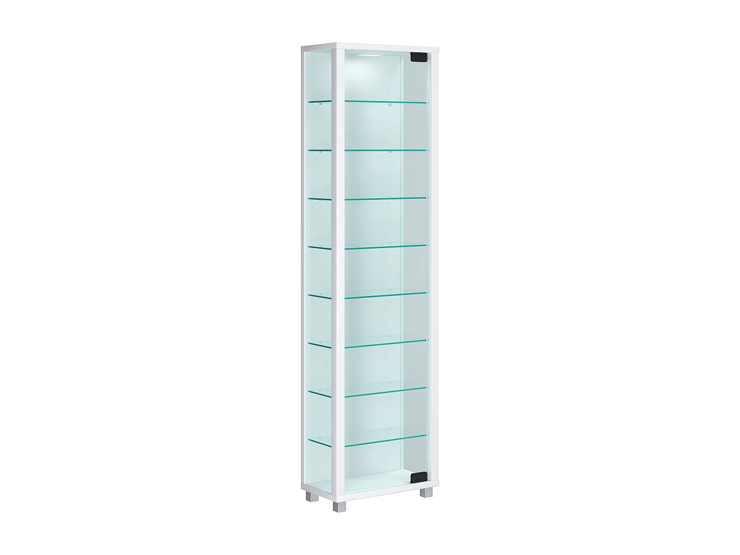 Standing cabinet Edana White H. 115 x W. 33 x D. 18 cm