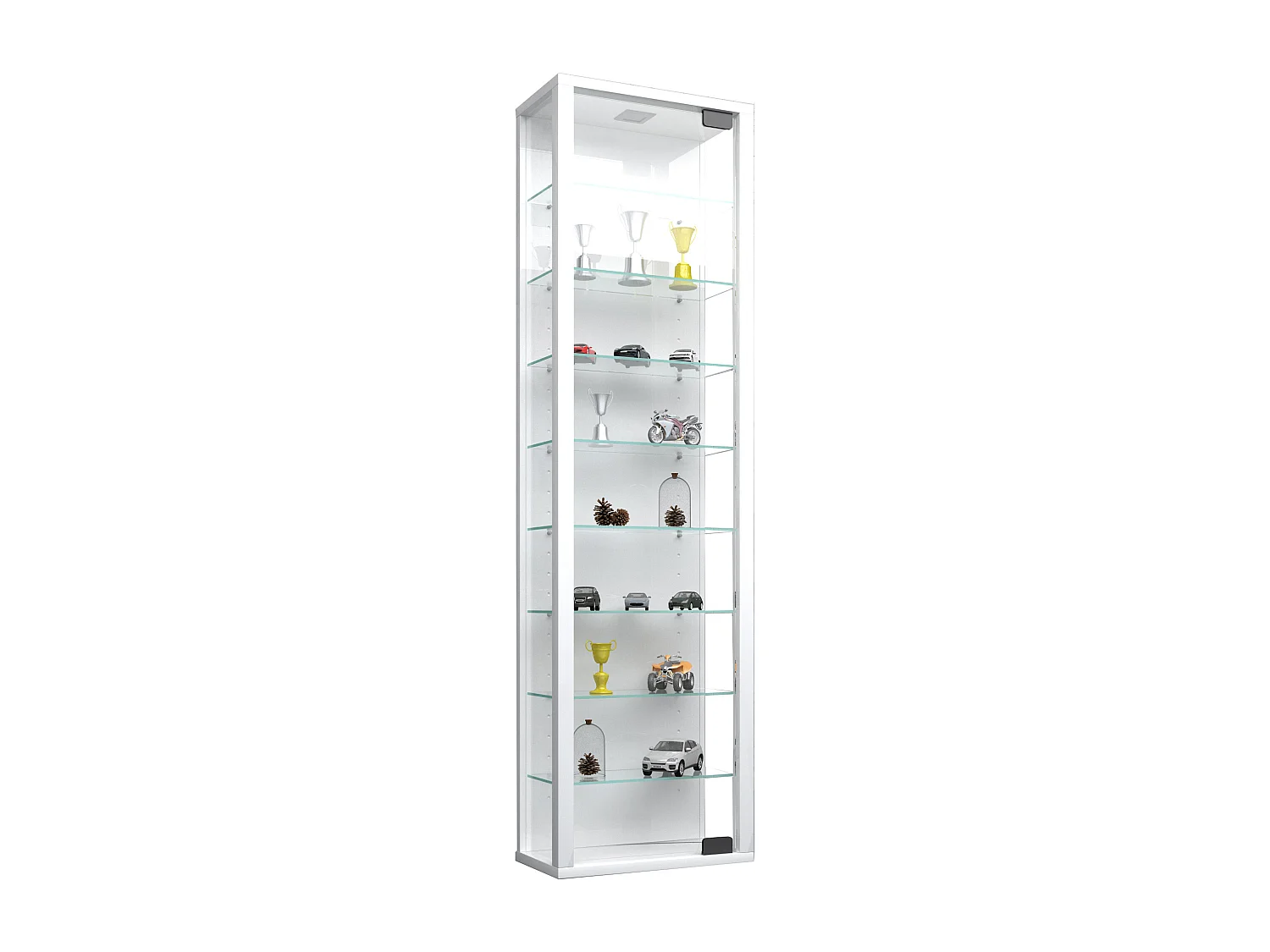 Wandvitrine Hängevitrine Glasvitrine Stano Maxi