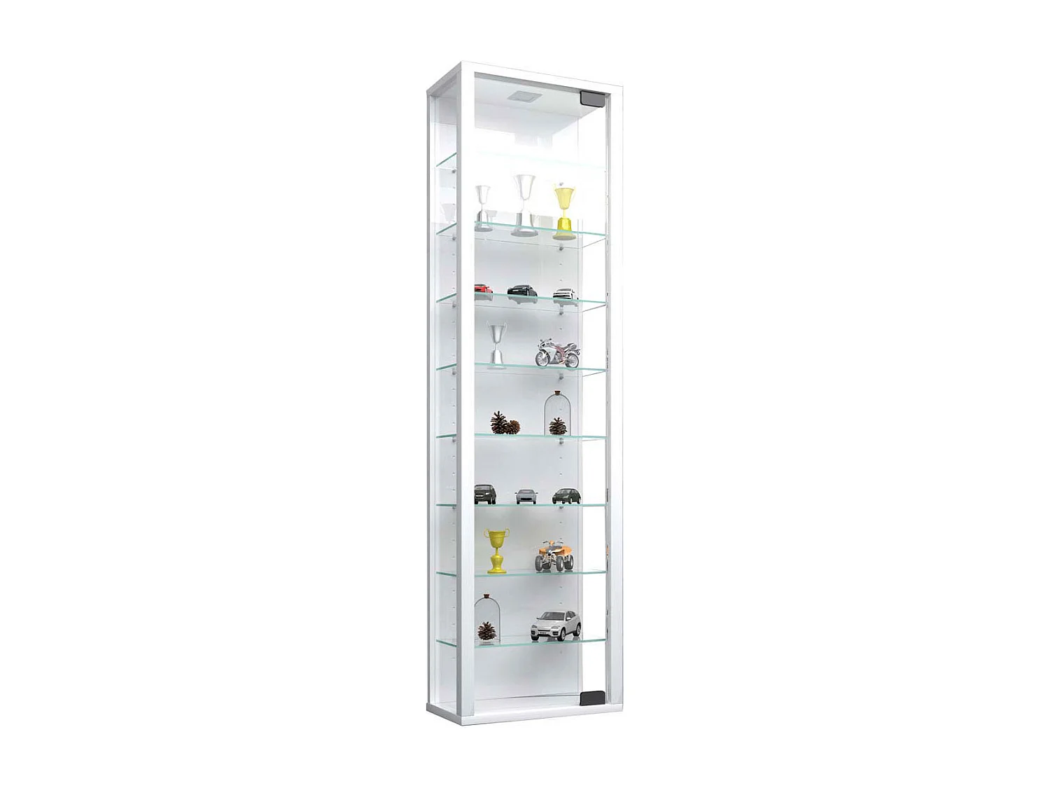 Wandvitrine Hängevitrine Glasvitrine Stano Maxi