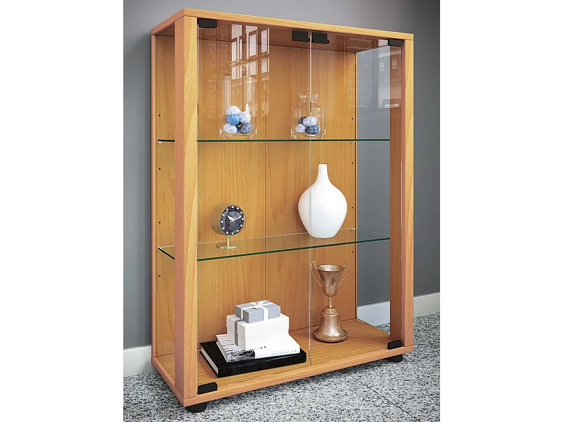 Holz Glas Stand Vitrine Sammelvitrine Sintalo
