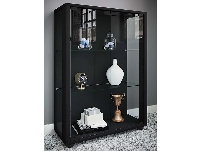 Standing cabinet Sintalo Black H. 80 x W. 60 x D. 25 cm