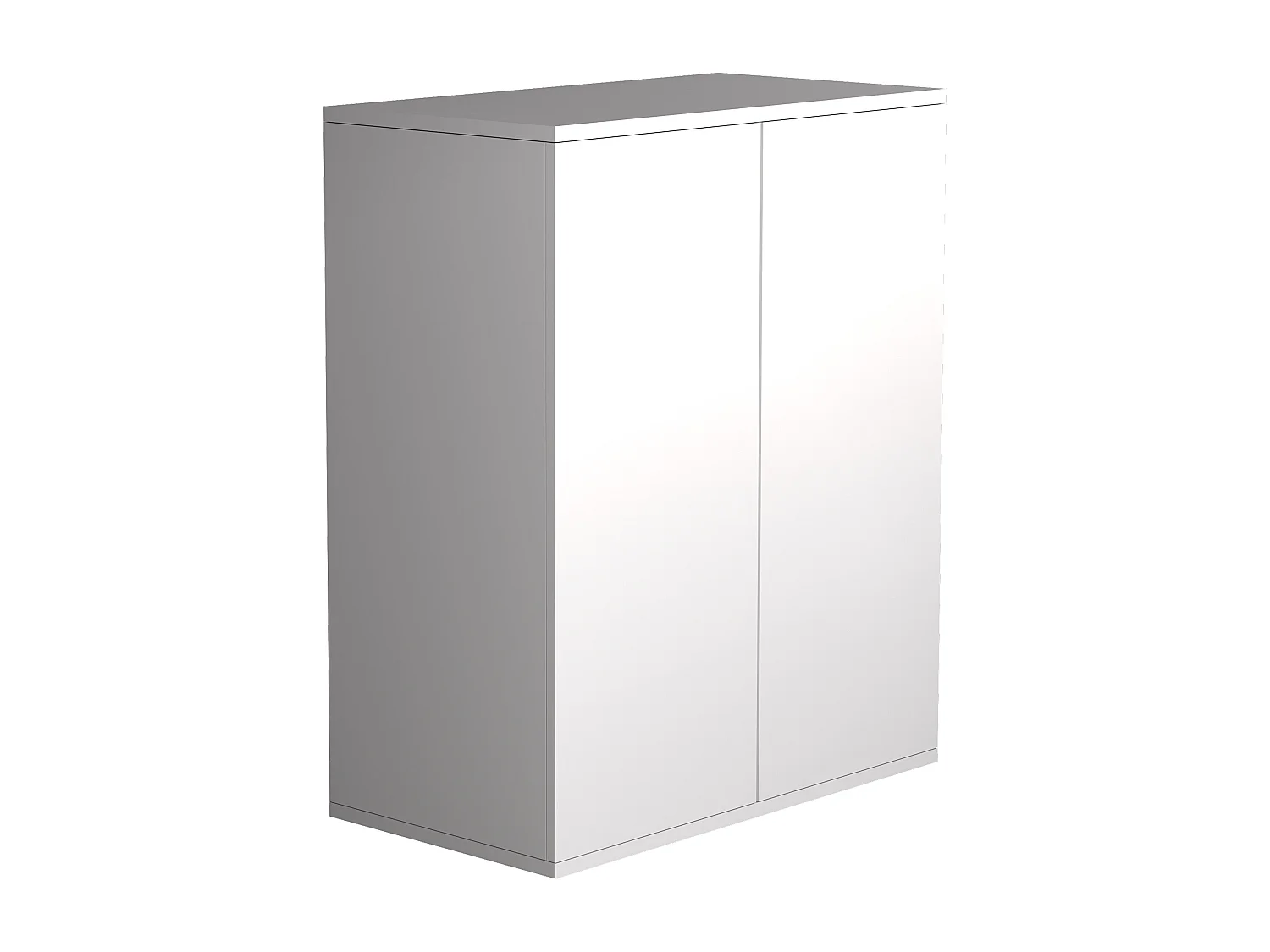 Chest of drawers & sideboards Dalosa White H. 73 x W. 60 x D. 32 cm