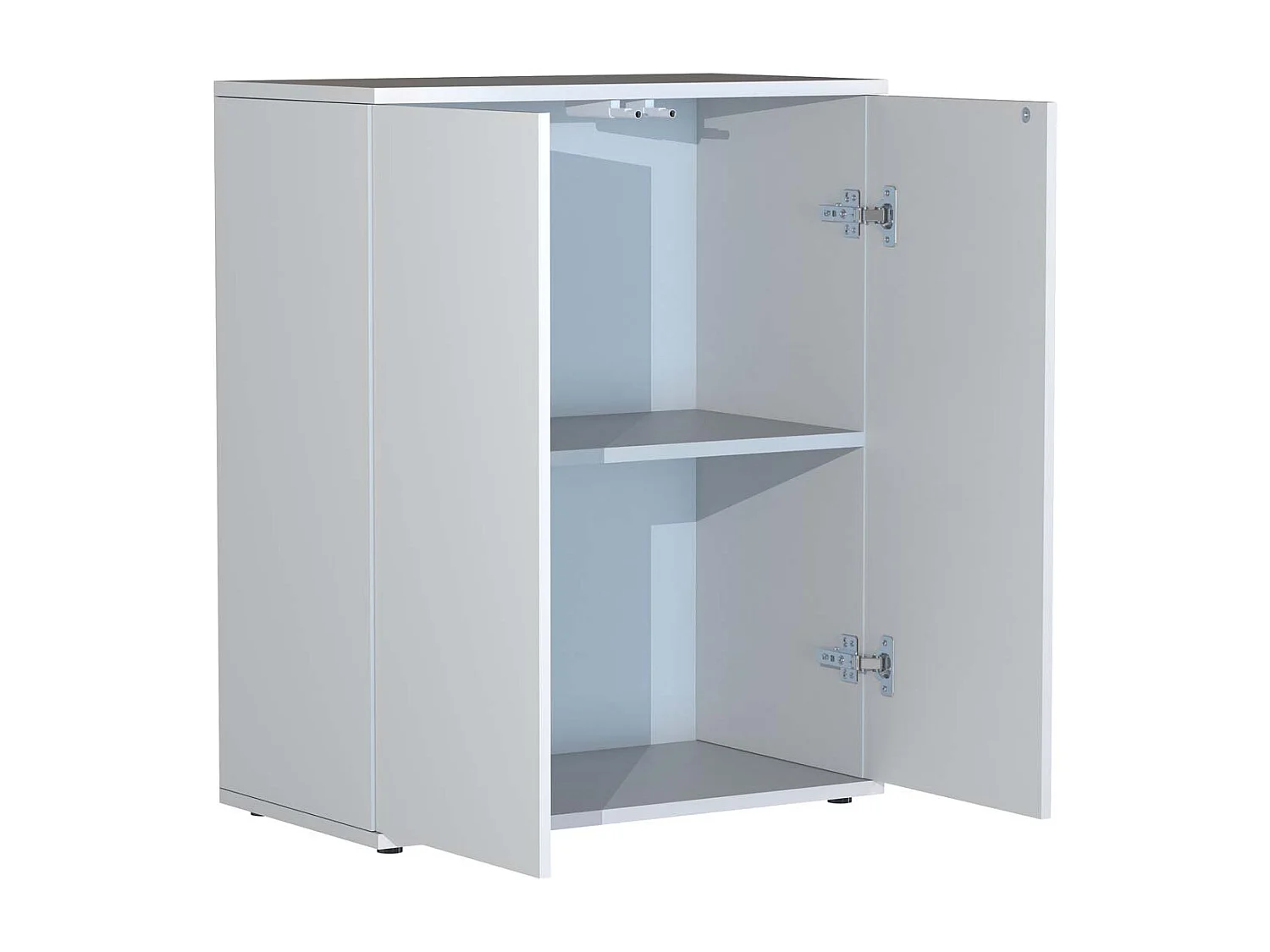 Chest of drawers & sideboards Dalosa White H. 73 x W. 60 x D. 32 cm