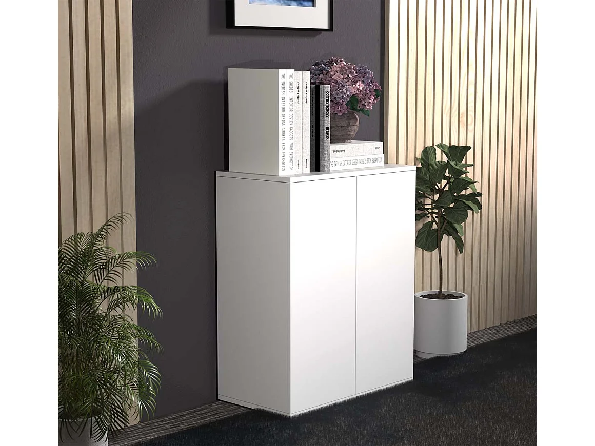 Holz Kommode Sideboard Anrichte Dalosa 2 Drehtüren