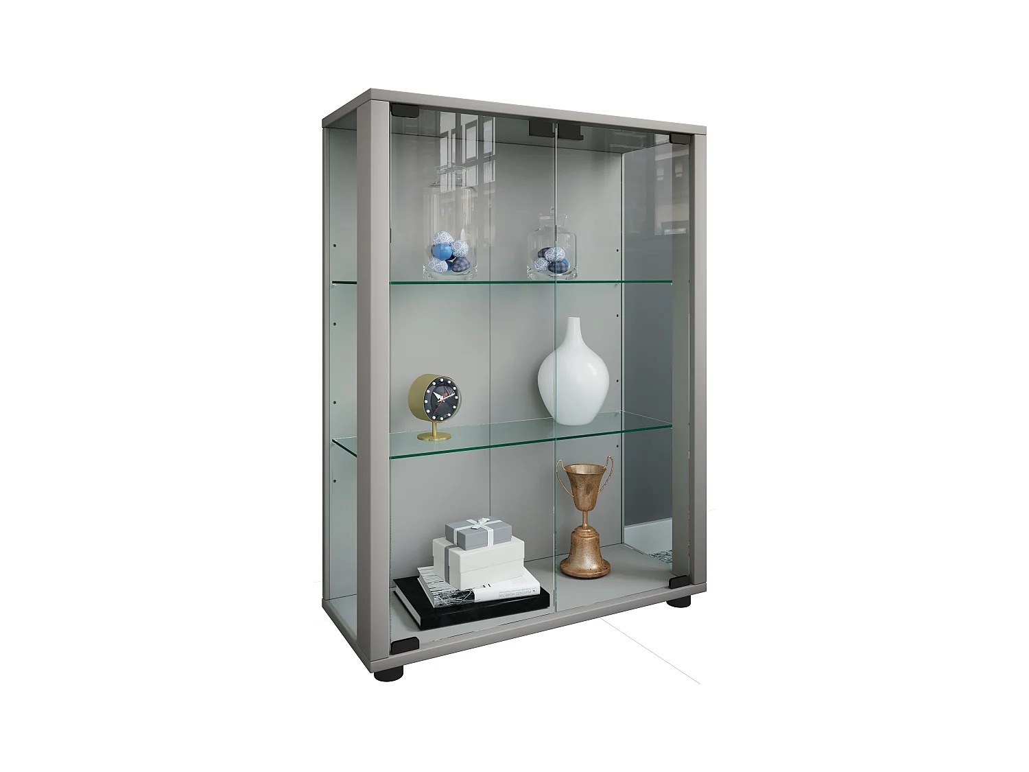 Standing cabinet Sintalo Silver H. 80 x W. 60 x D. 25 cm