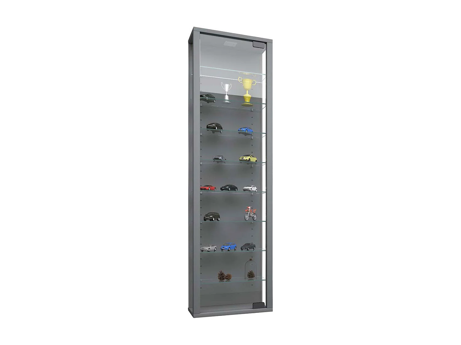 Wandvitrine Hängevitrine Glasvitrine Stano Maxi