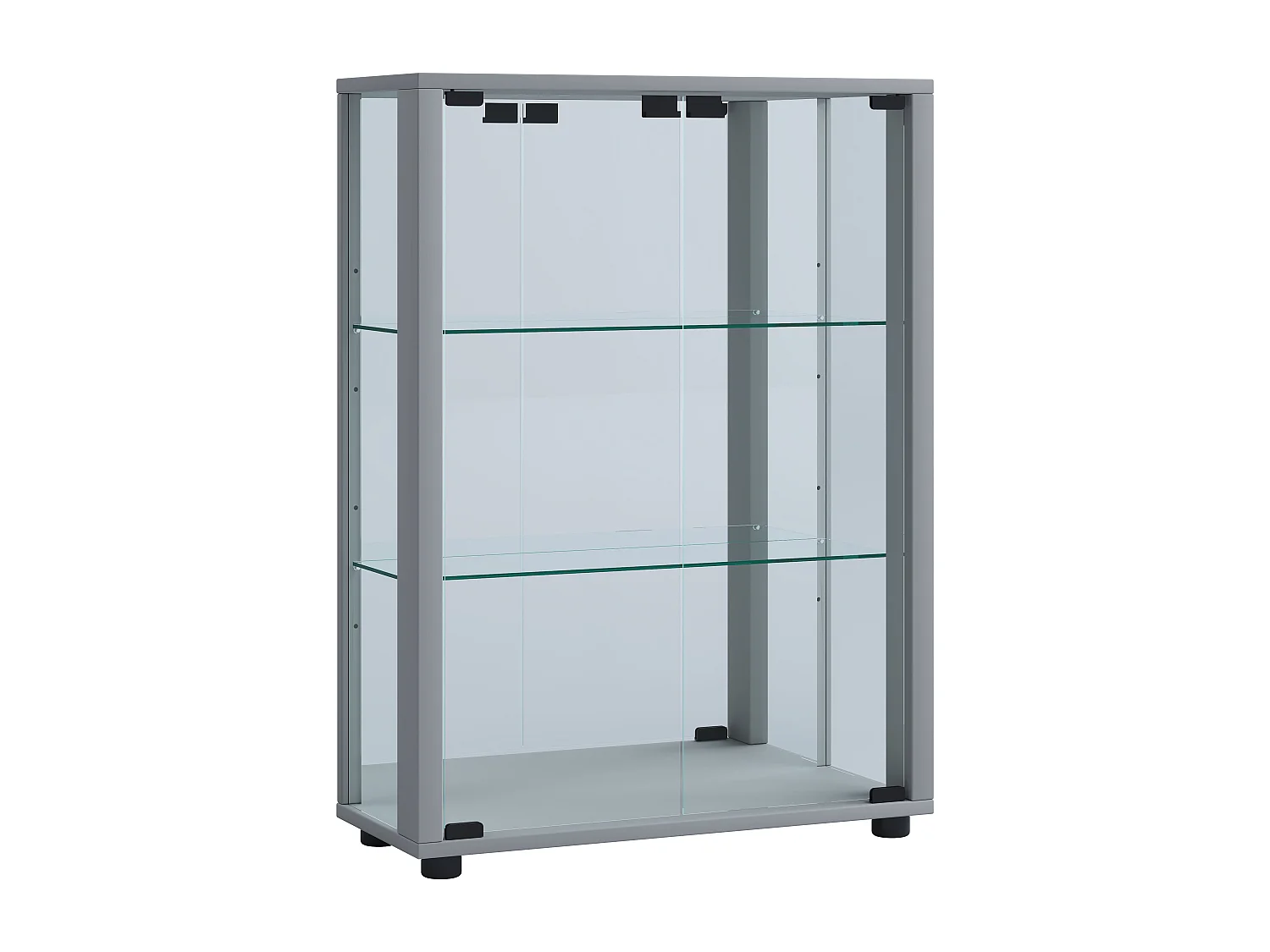 Glas Stand Vitrine Sammelvitrine Sintalo Spiegel