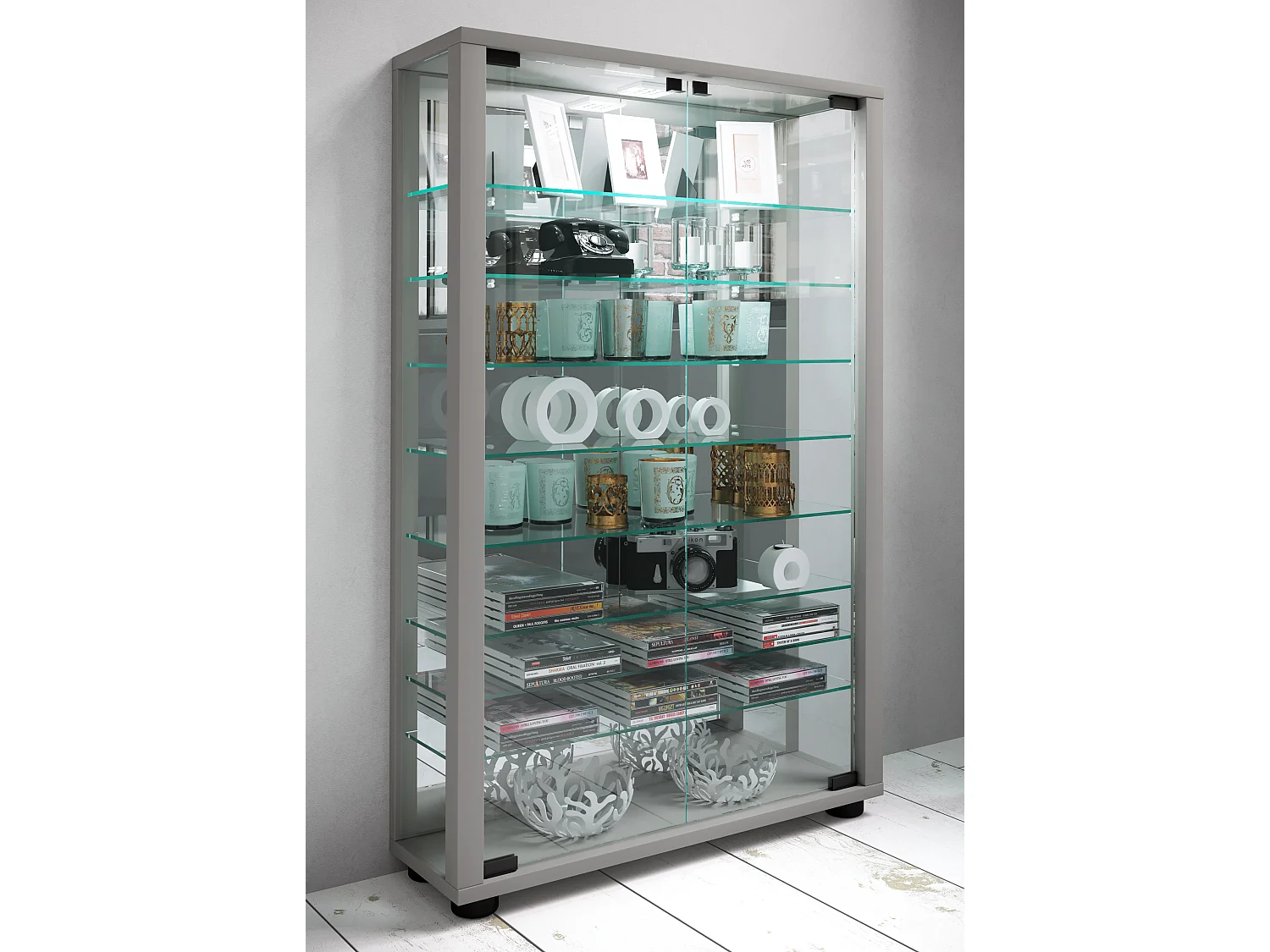 Standing cabinet Lumo Silver 0
