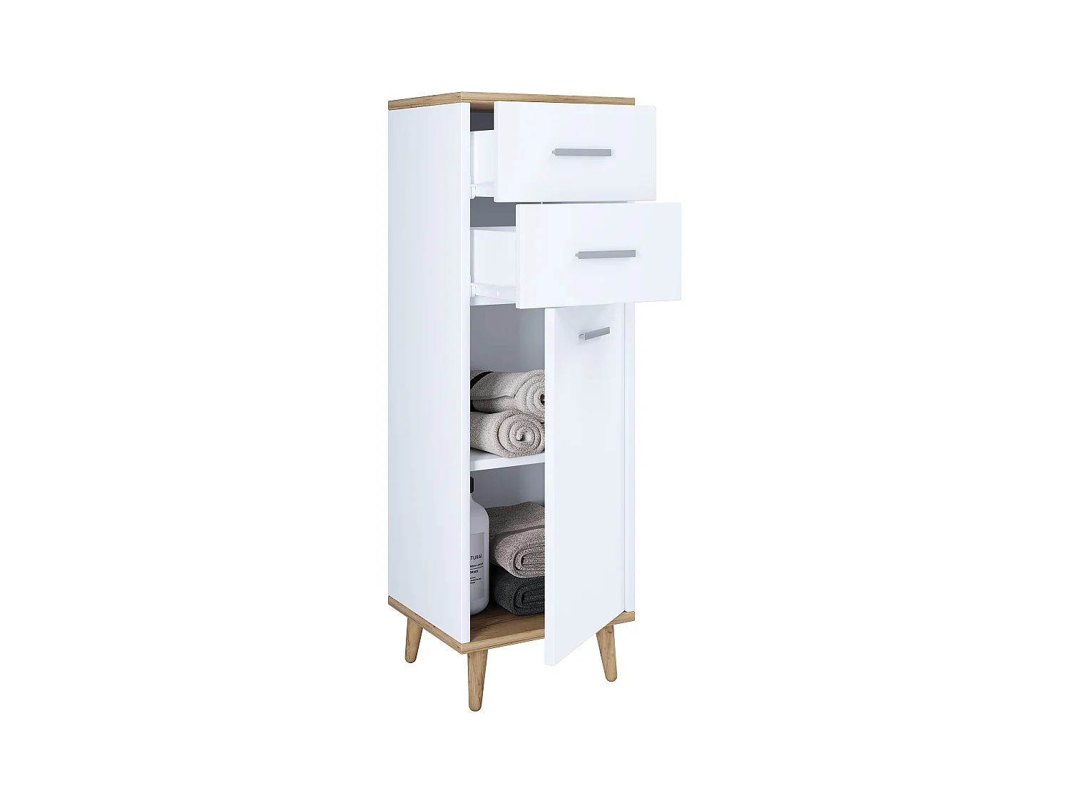 Commode en bois Tiroir Lindas