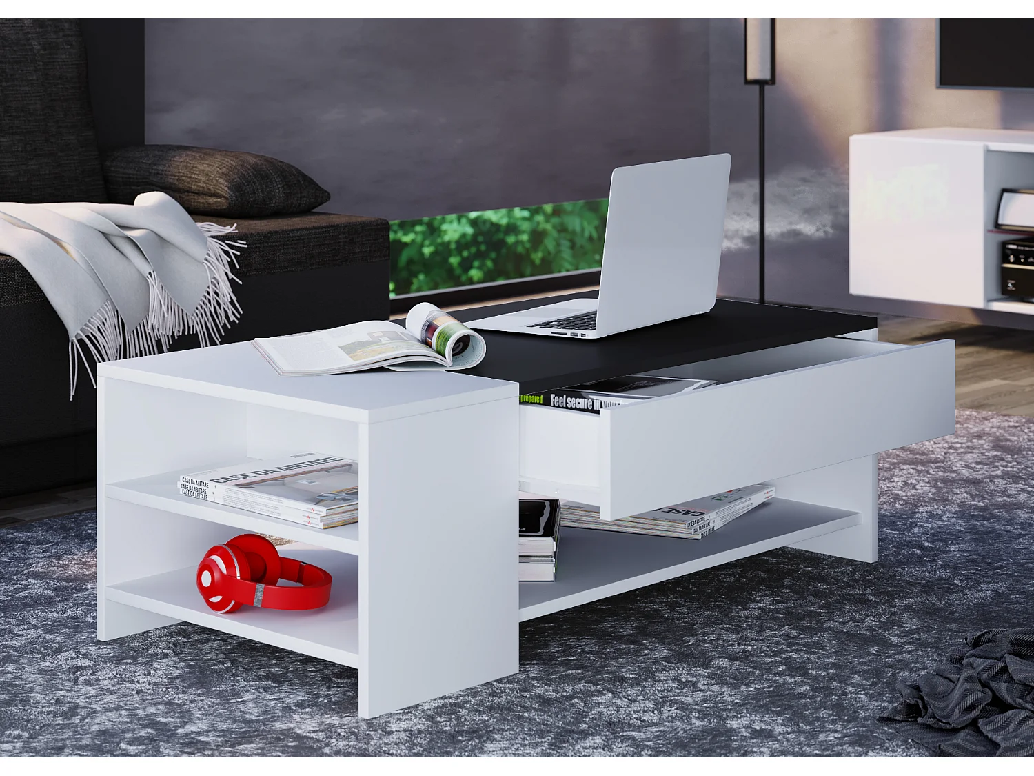 Zachte salontafel lade Tindus