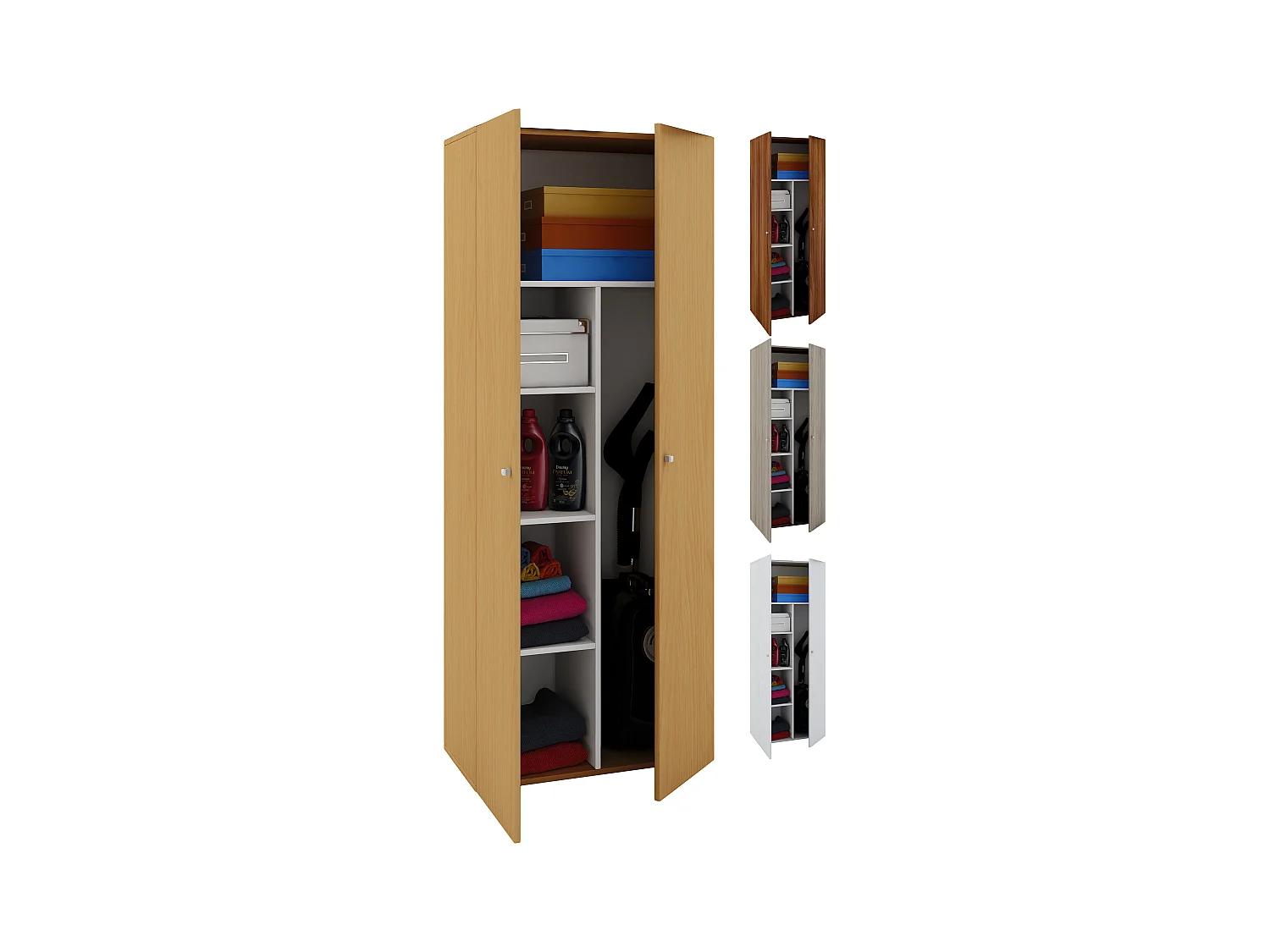 Multi-purpose cabinets Vandol Book W. 70 x H. 178 x D. 40 cm