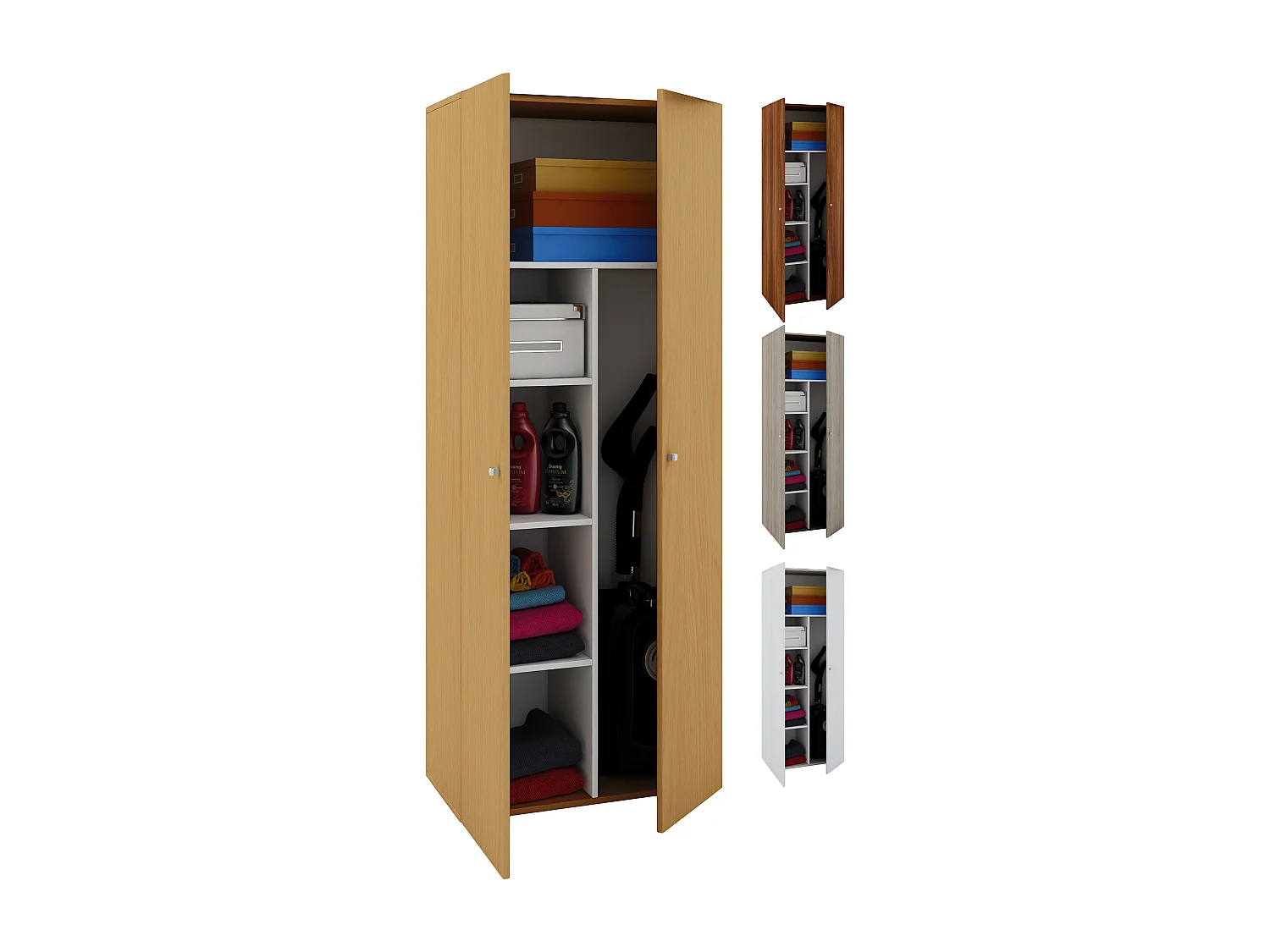 Multi-purpose cabinets Vandol Book W. 70 x H. 178 x D. 40 cm