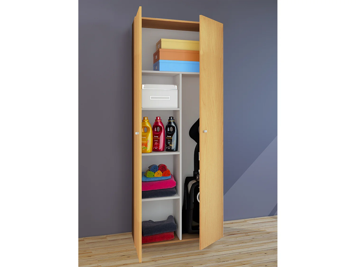 Multi-purpose cabinets Vandol Book W. 70 x H. 178 x D. 40 cm