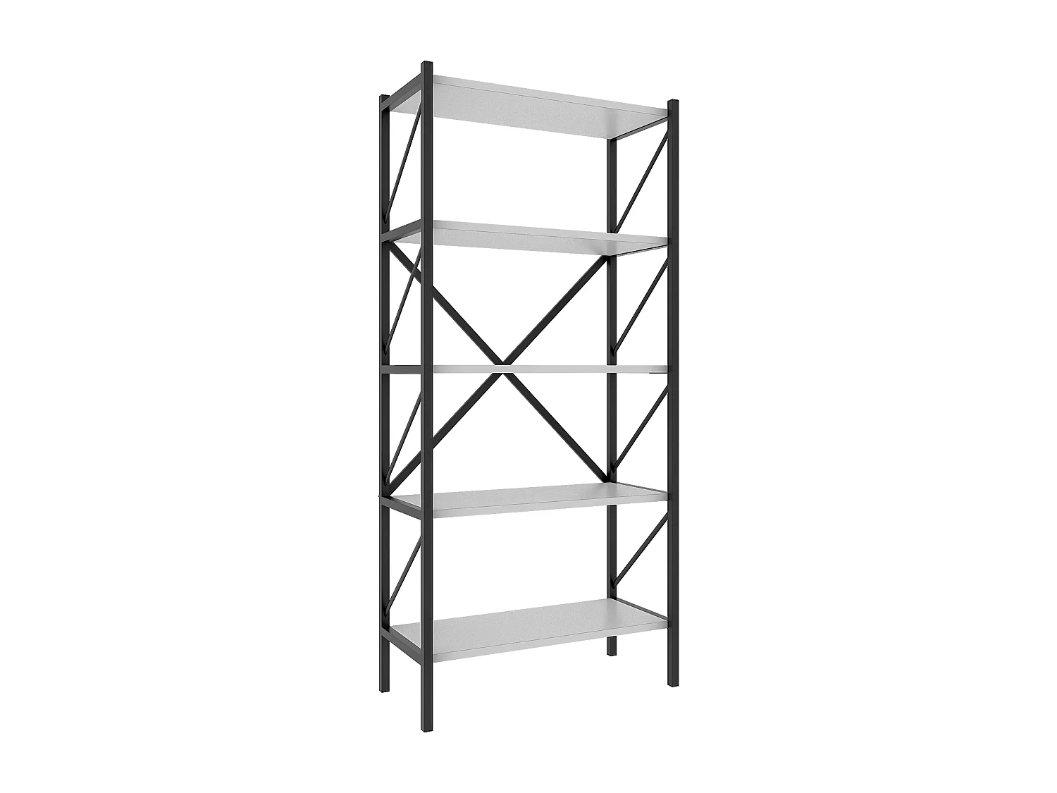 Stand Rack Insasi White H. 160 x W. 66 x D. 34 cm