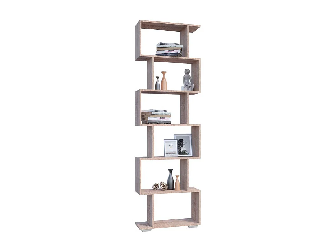 Stand Rack Palusa Sonoma Oak H. 196 x W. 60 x D. 24 cm