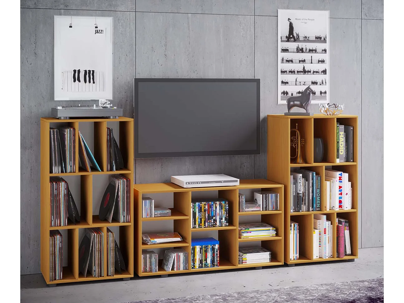 Houten record LP Regal Woltino