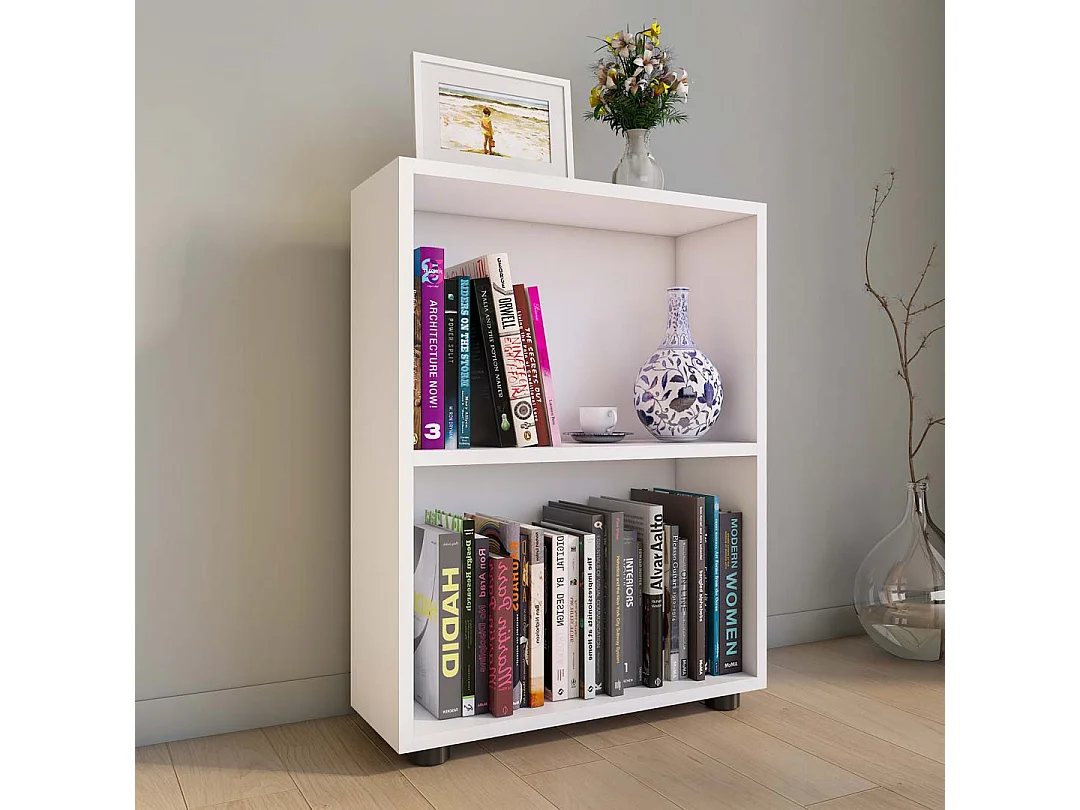 Office Shelf & Bookcase Bulas White H. 72 x W. 55 x D. 20 cm