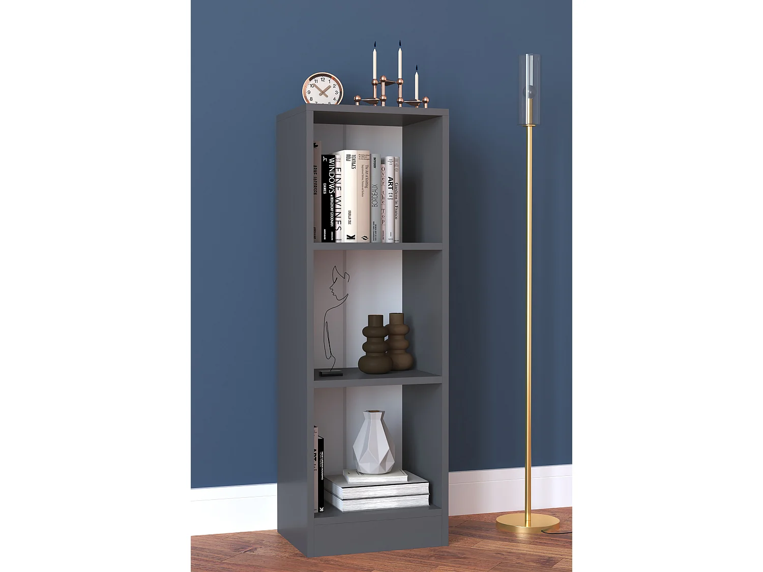 Wooden Shelf Books Księgarnia Dilos S 3f