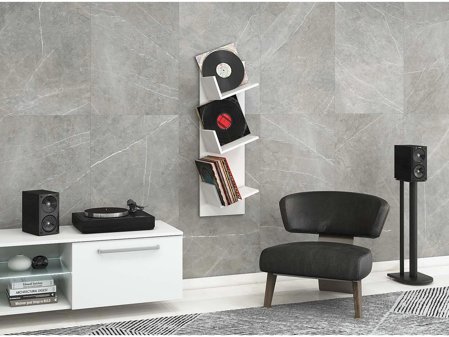 Records LP Hanging Wall Shelf Sulda