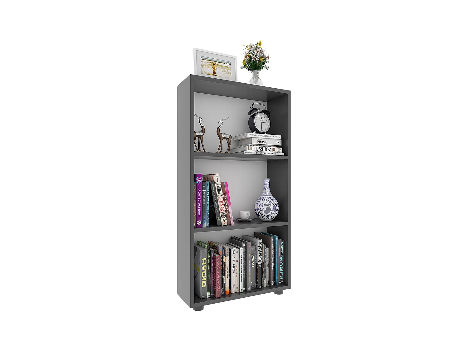 Holz Büro Regal Bücher Ordner Aktenregal Bulas 3f